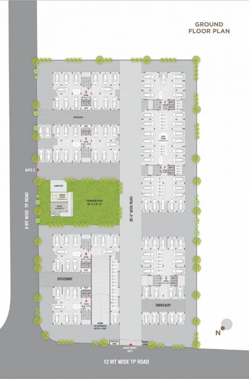  pushkar gold Block A Cluster Plan