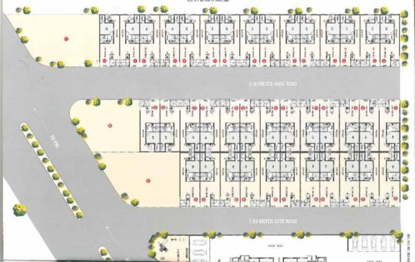 Layout Plan saavan-bunglows Layout Plan