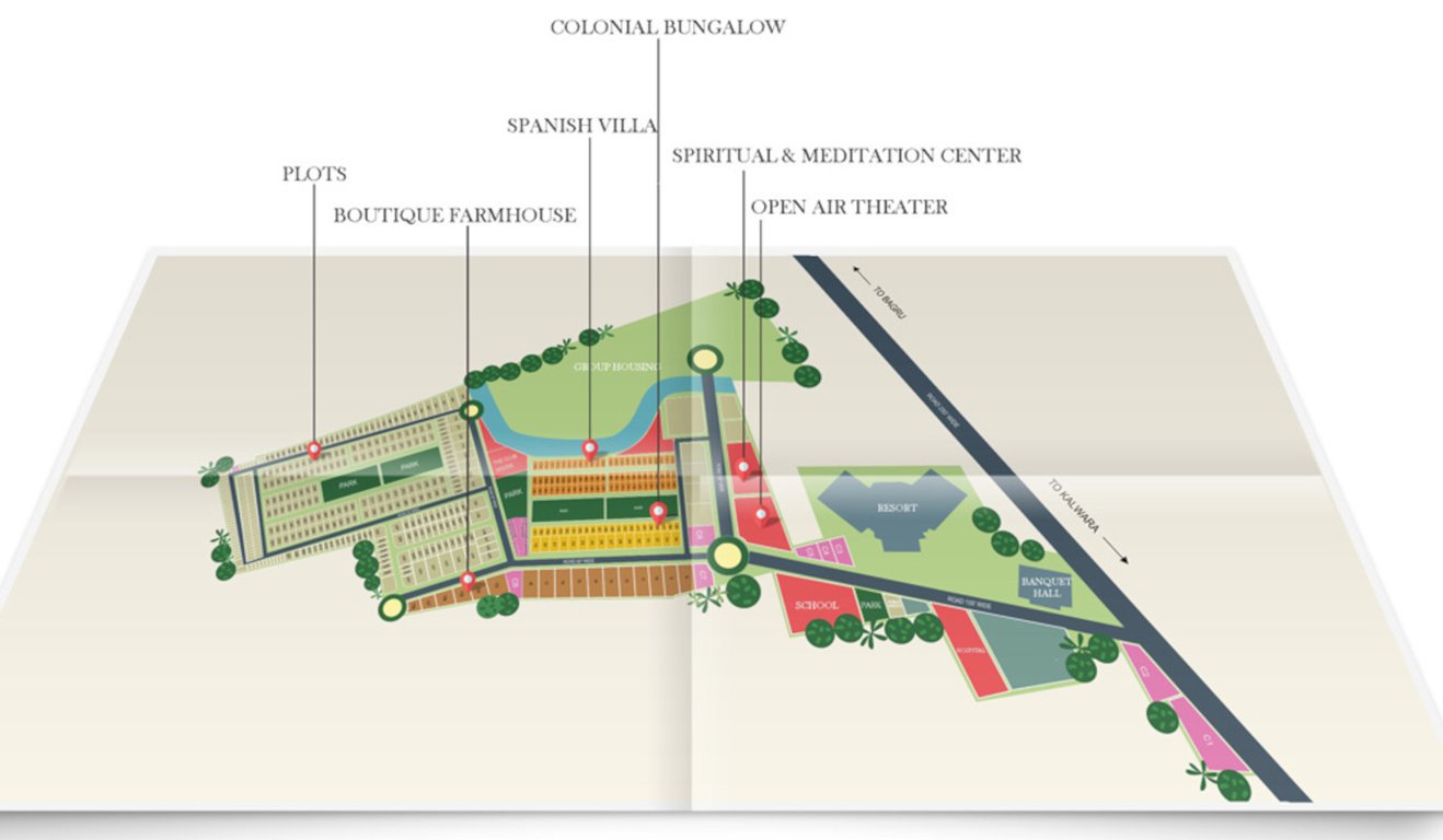  enclave the urban village Master Plan