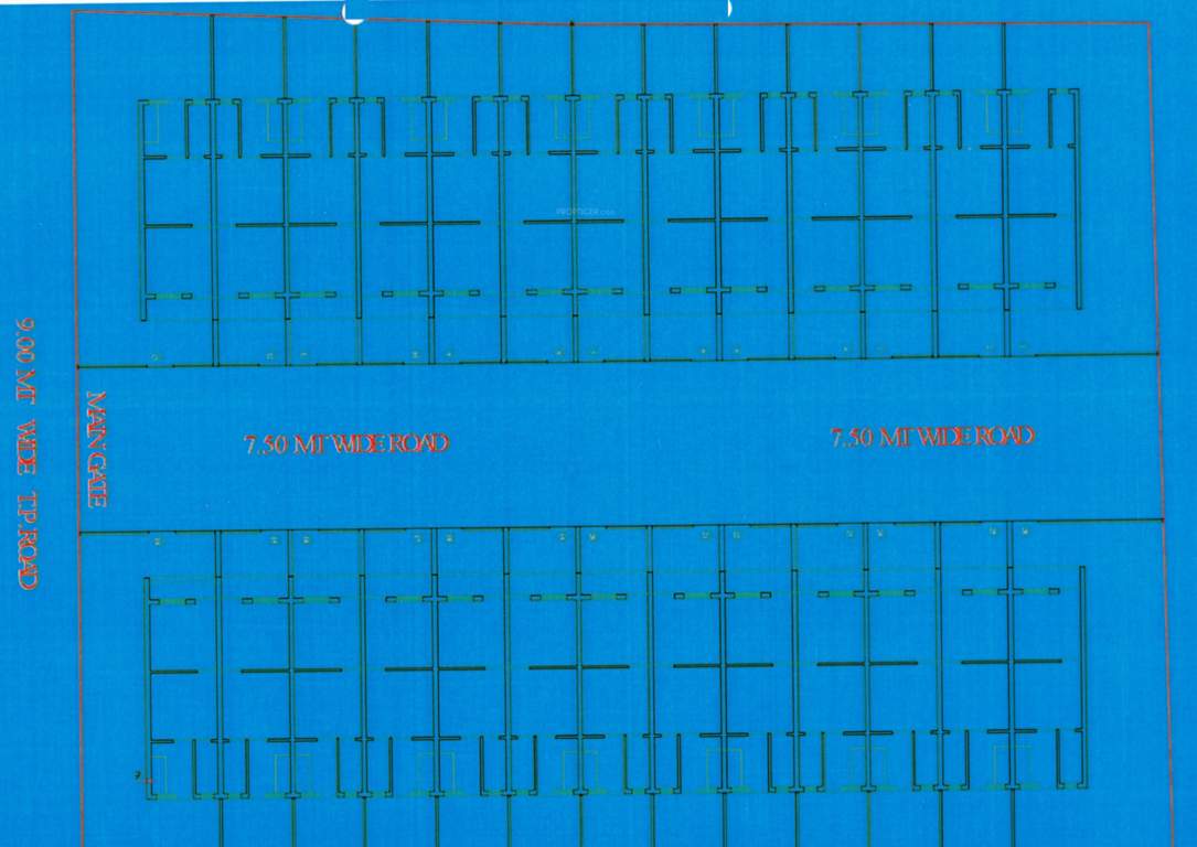  khushi row house Layout Plan