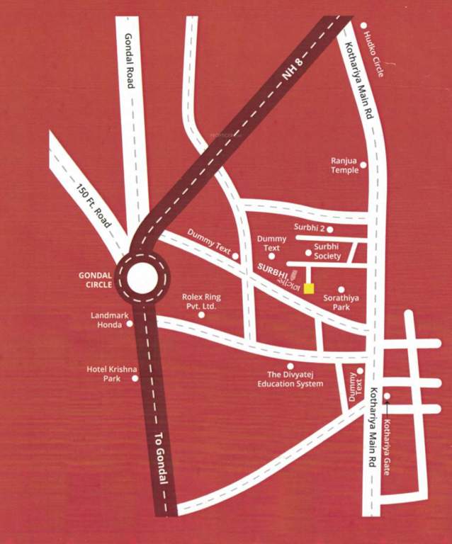  surbhi aangan Location Plan