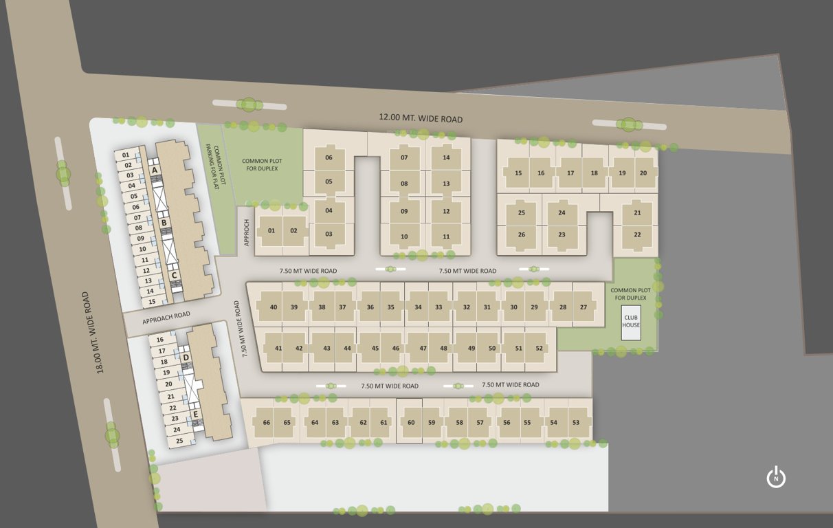 lifestyle apartment Layout Plan