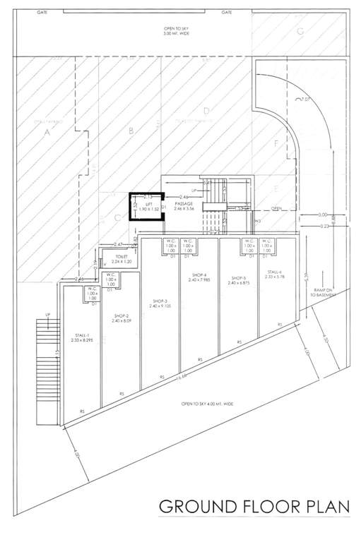  kalash 2 Kalash 2 Cluster Plan from ground to 8th Floor