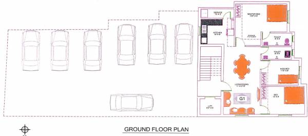  sai-samrat The Congate Sai Samrat Cluster Plan for ground Floor