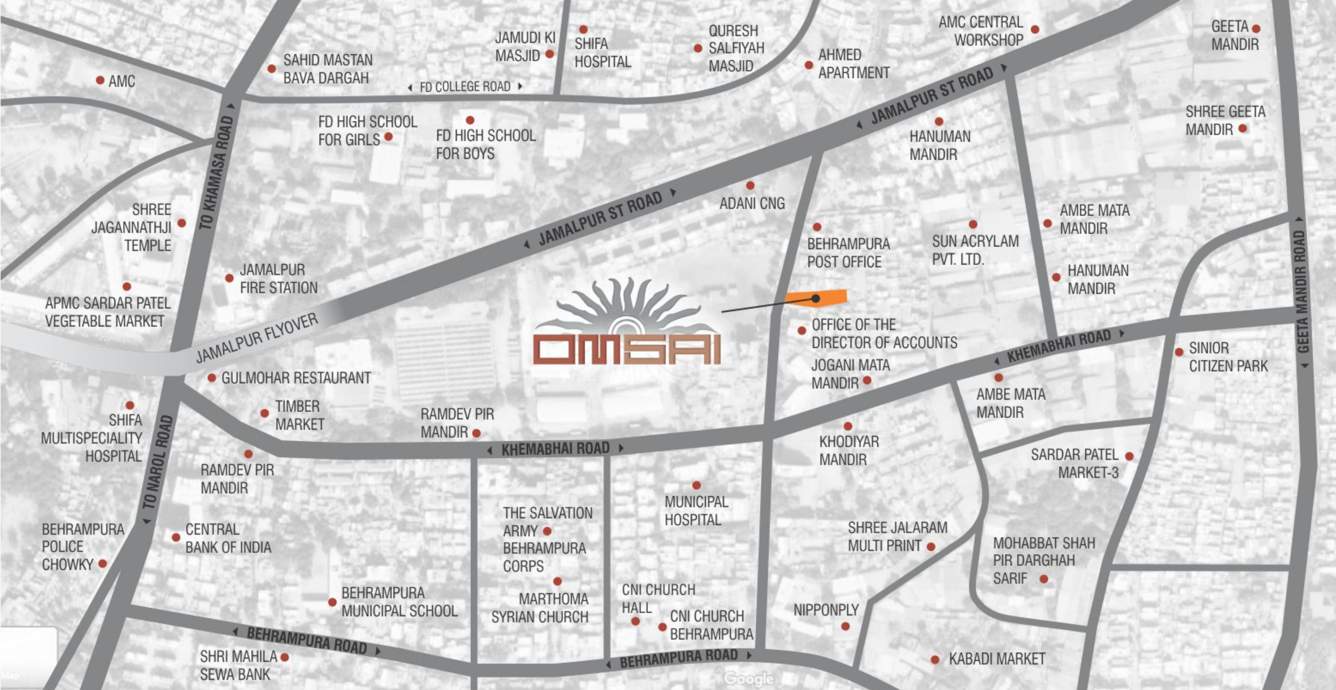  om sai apartments Location Plan