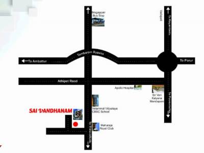  sai-vandhanam Location Plan