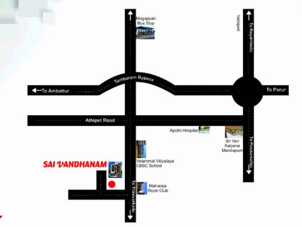  sai vandhanam Location Plan
