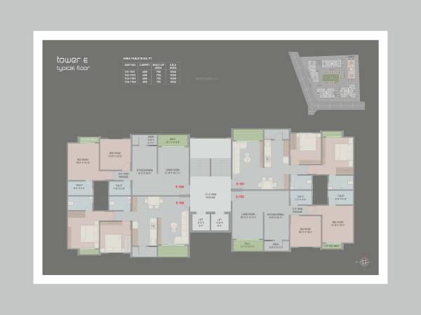 Block A Cluster Plan pancham-aristo Block A Cluster Plan