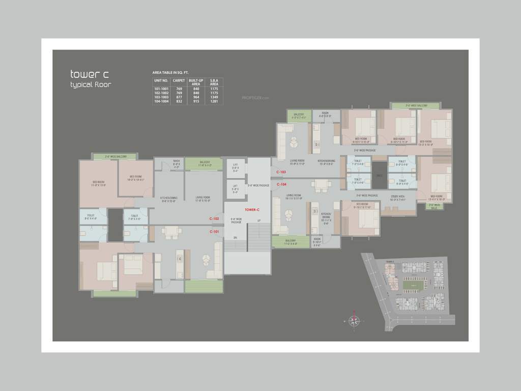  pancham aristo Block D Cluster Plan