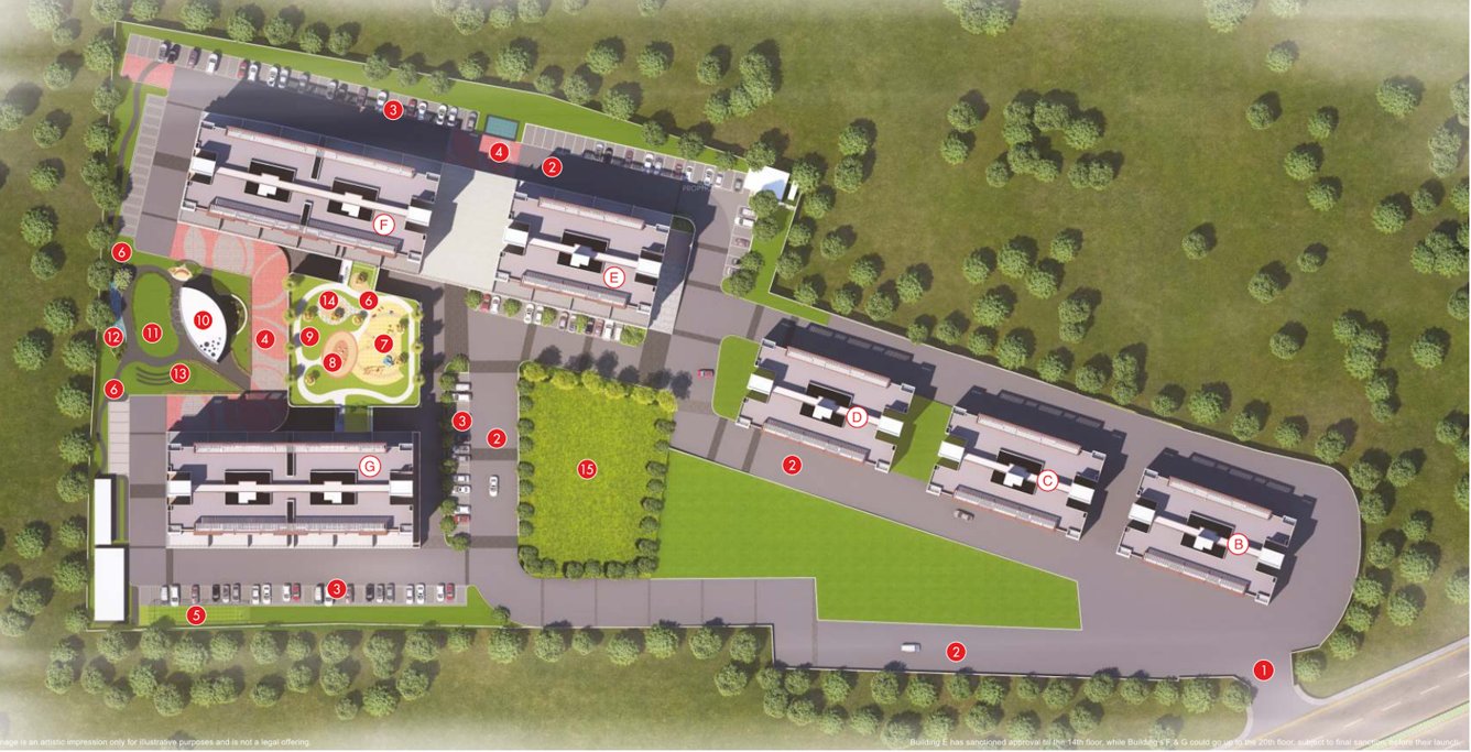  optima heights building f Master Plan