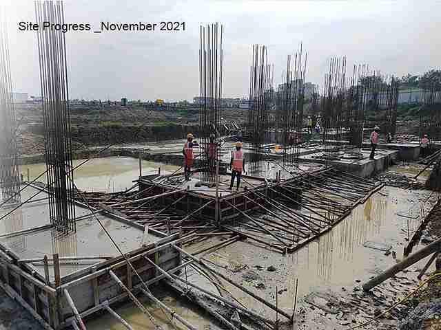  one krystal Block A Construction Status Nov 21