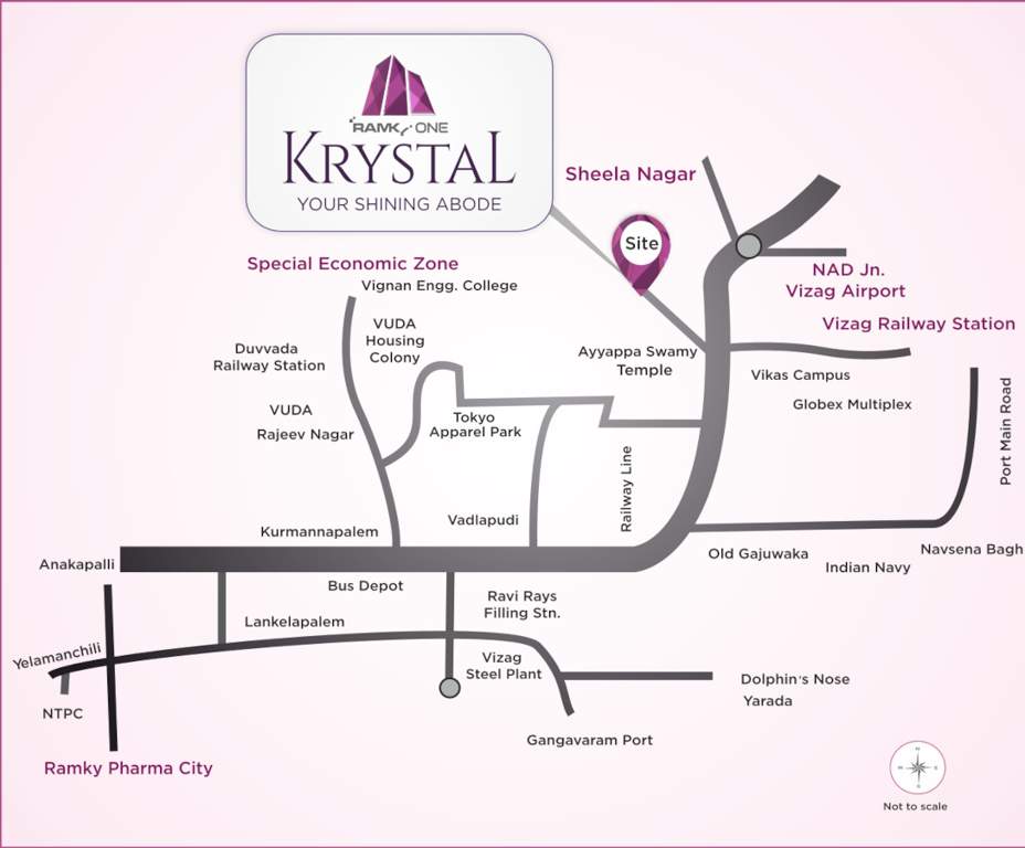  one krystal Location Plan