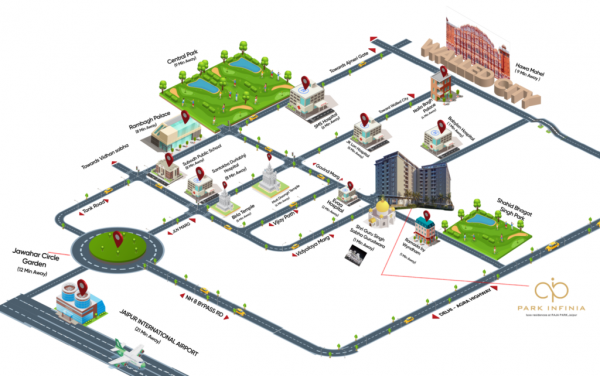  park-infinia Location Plan