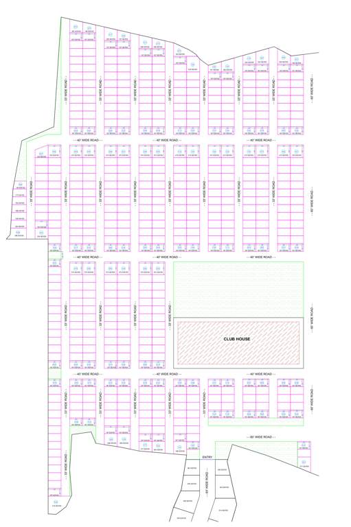  nandan lake breeze and nandan nest Layout Plan