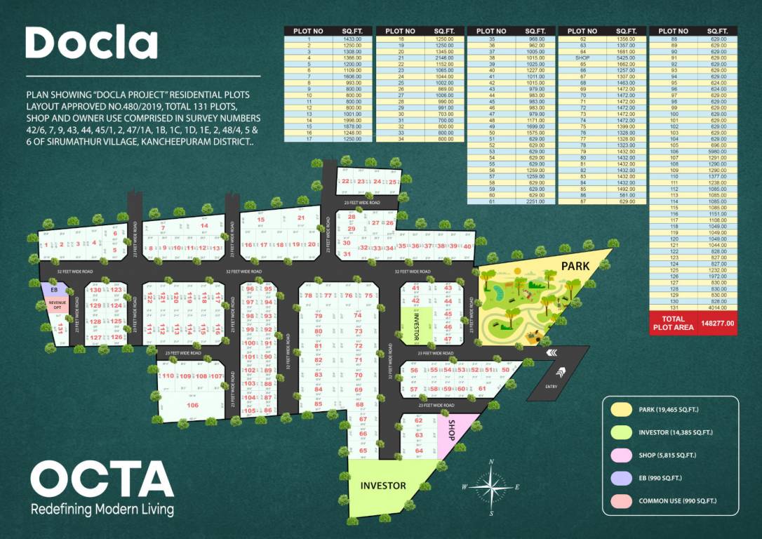  docla Layout Plan