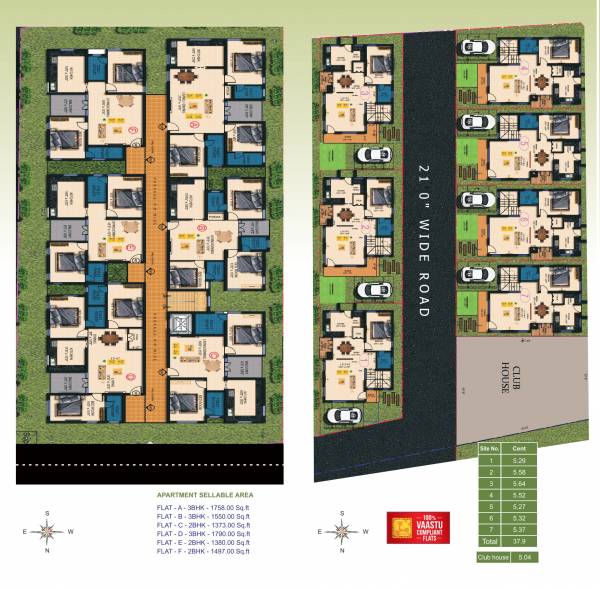 sai-vriksham Layout Plan
