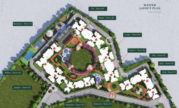 the-central-park Master Plan