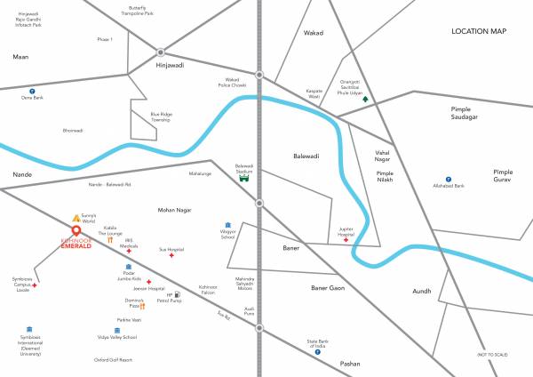  kohinoor-emerald Location Plan