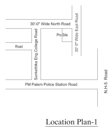  sai-sree-s-murali-madhuram Location Plan
