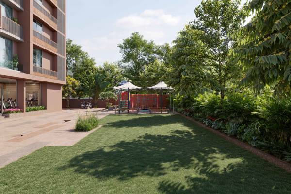  shlok-elysium Landscaped Gardens