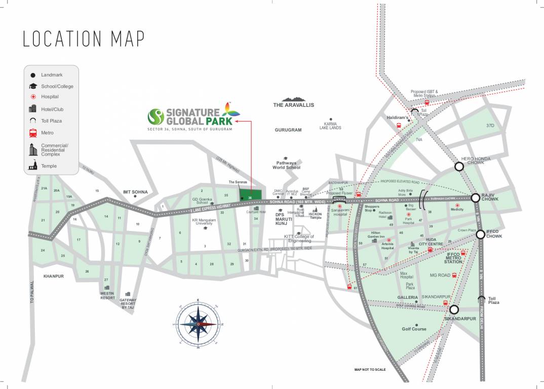  park ii Location Plan