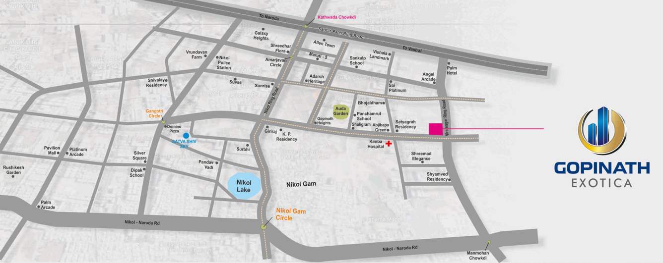  exotica Location Plan