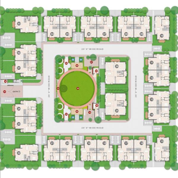 Layout Plan divya-sparsh Layout Plan