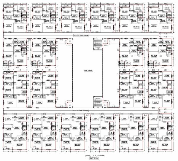  capital-edge Cluster Plan for Typical Floor