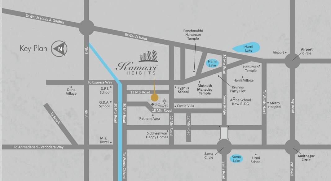  kamaxi heights Location Plan