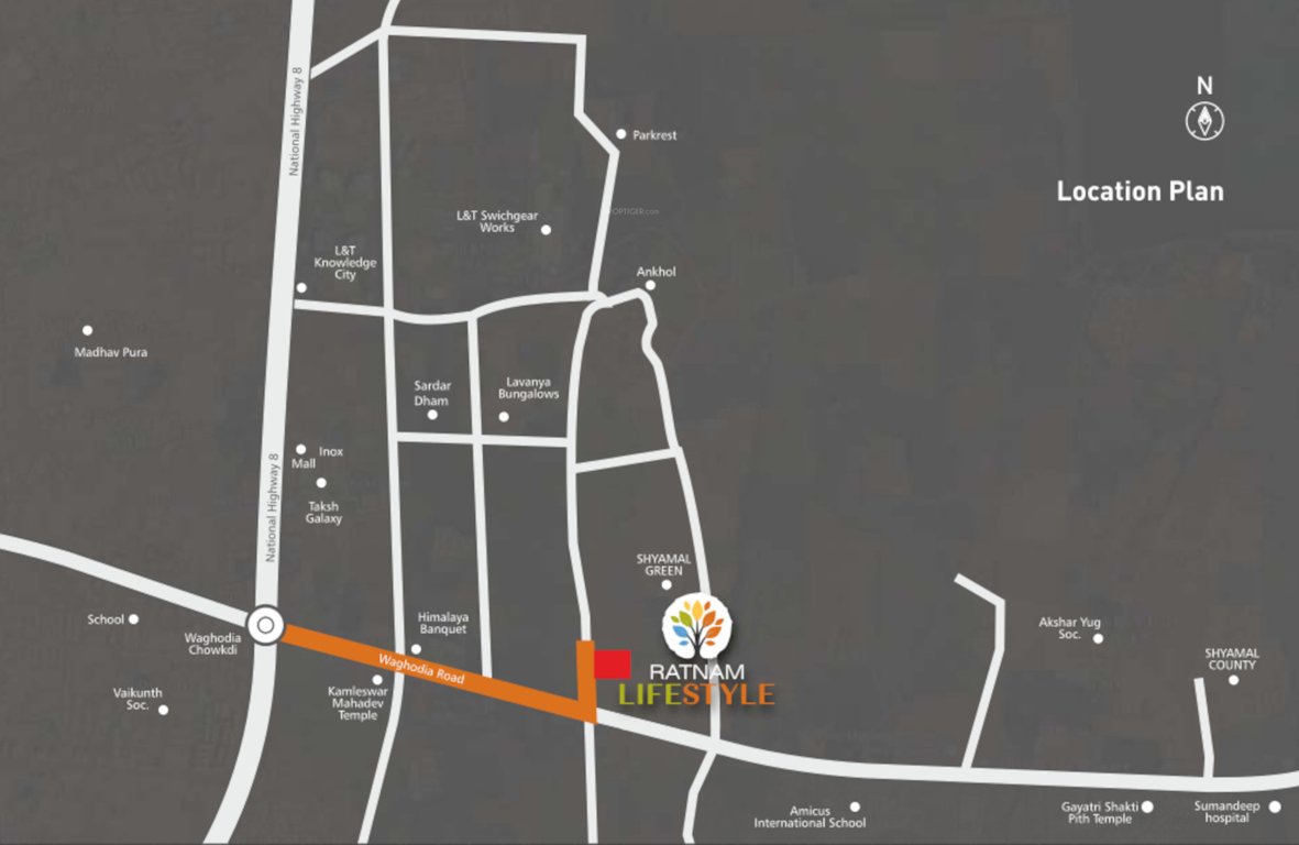 lifestyle villa Location Plan