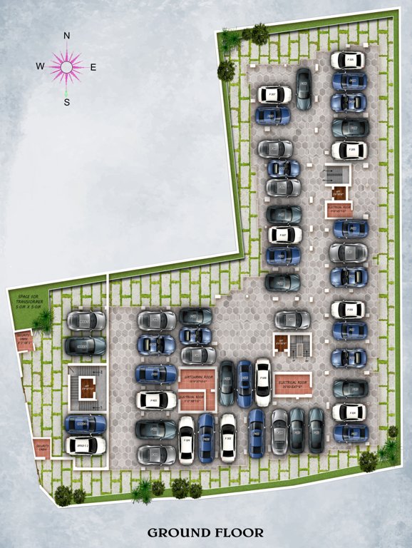  shyam samundara Shyam Samundara Cluster Plan For Ground Floor