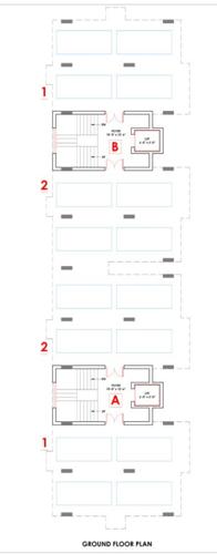 Tower A1, B1, C1 And D1 Cluster Plan for ground Floor savan-surface-serena Tower A1, B1, C1 And D1 Cluster Plan for ground Floor