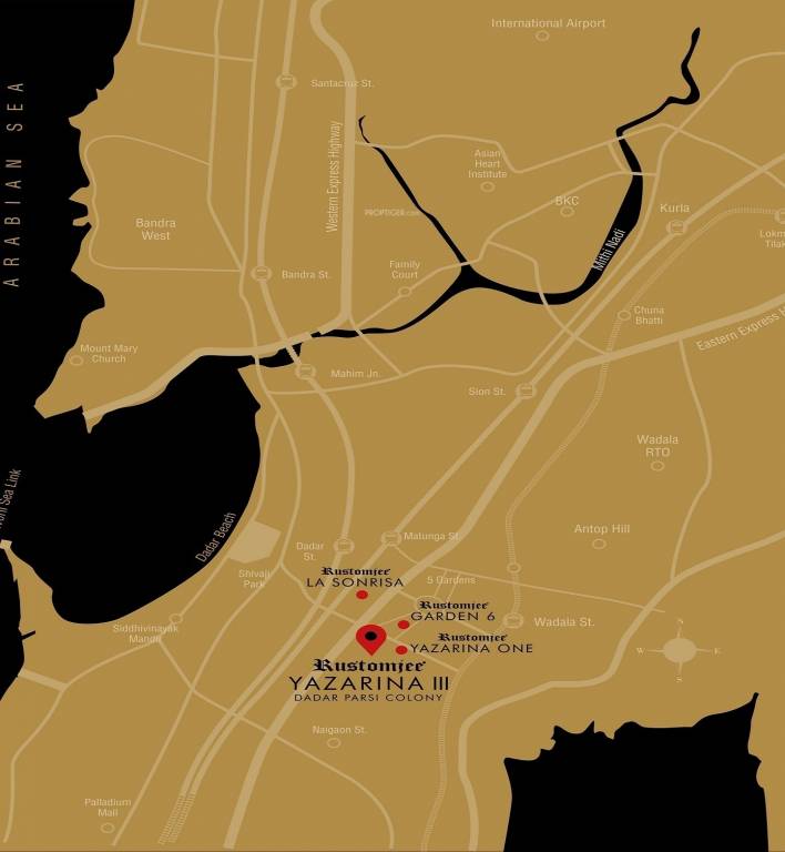  yazarina Location Plan