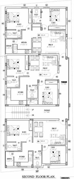  vitu Viva Vitu Cluster Plan for 2nd Floor
