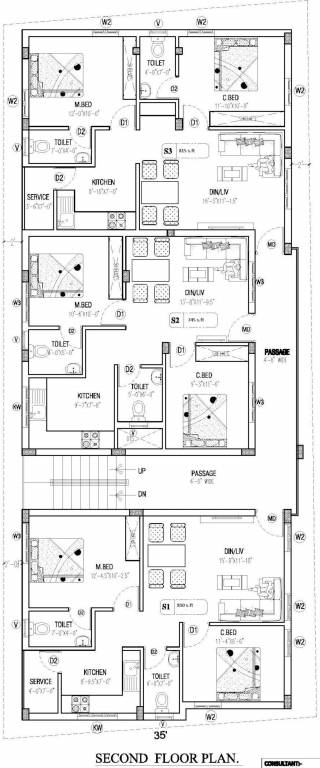 vitu Viva Vitu Cluster Plan for 2nd Floor