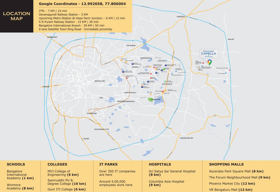 capella Location Plan