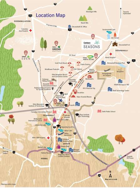 Location Plan seasons Location Plan