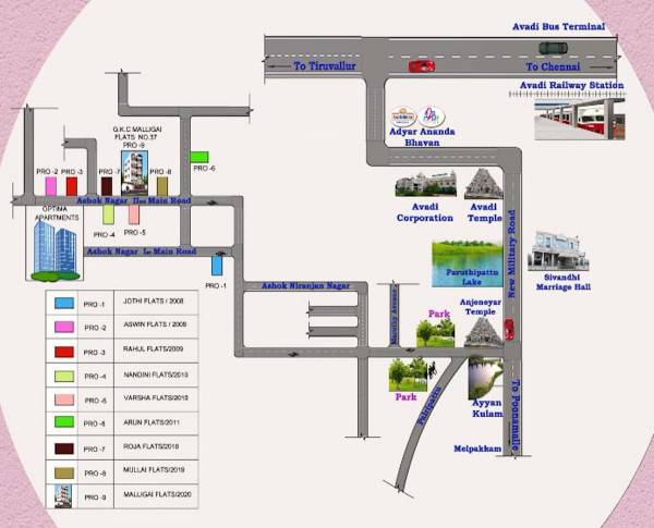  malligai-flats Location Plan