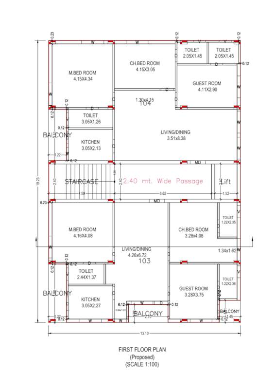  y n r arcade Y N R Arcade Cluster Plan from 1st to 5th Floor