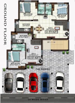  avni Avni Cluster Plan for ground Floor