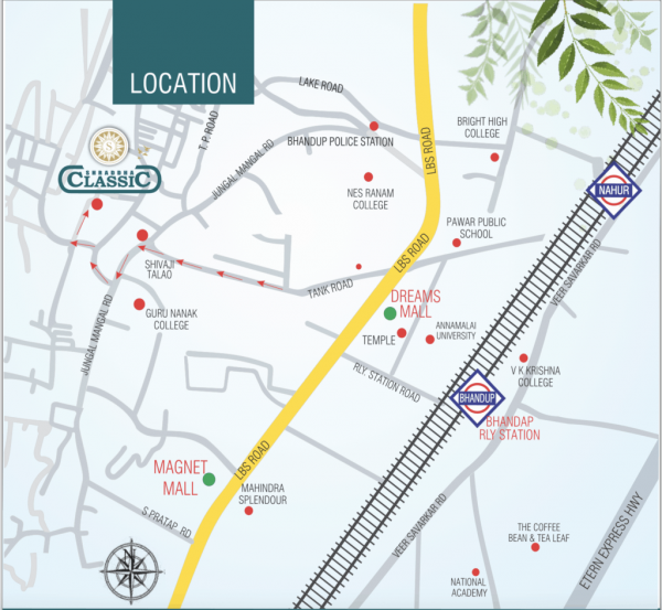  classic Location Plan