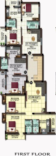  hirwa Hirwa Cluster Plan for 1st Floor