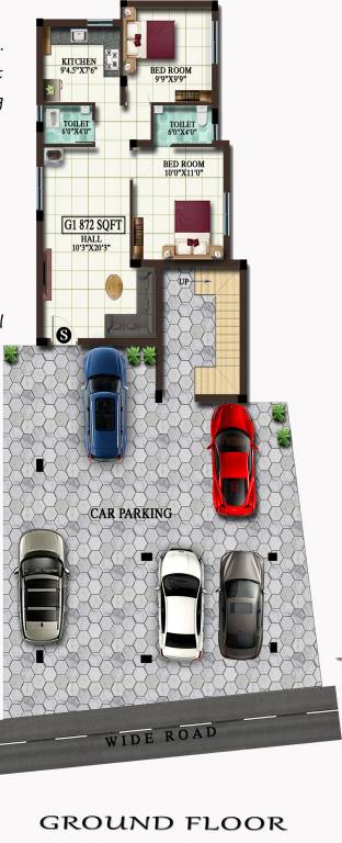  hirwa Hirwa Cluster Plan for ground Floor