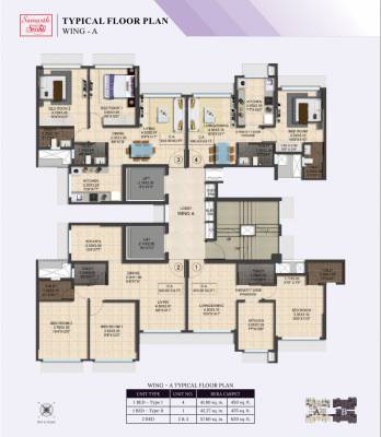  samarth-srishti-phase-2-wing-a Samarth Srishti A Wing Cluster Plan