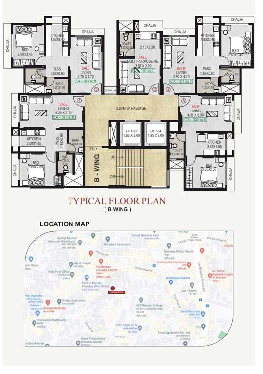  vrindavan sra chs ltd A Wing Shree Vrindavan SRA CHS Ltd Cluster Plan