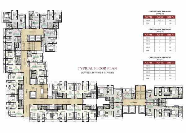  vrindavan-sra-chs-ltd A Wing Shree Vrindavan SRA CHS Ltd Cluster Plan