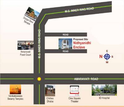  nidhyanidhi-enclave Location Plan