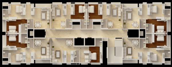  harmony-residency Layout Plan
