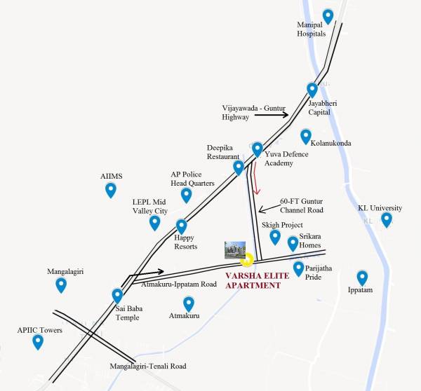  varsha-elite Location Plan