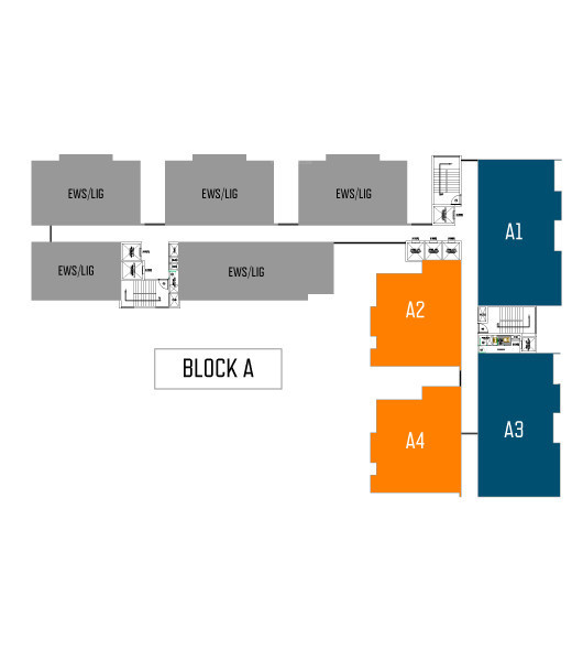  grand Block  A Cluster Plan